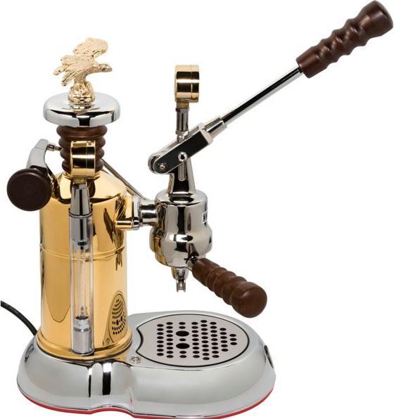 Produktbild La Pavoni LPLESC01EU, Espressomaschine Esperto Competente, Chrome/or