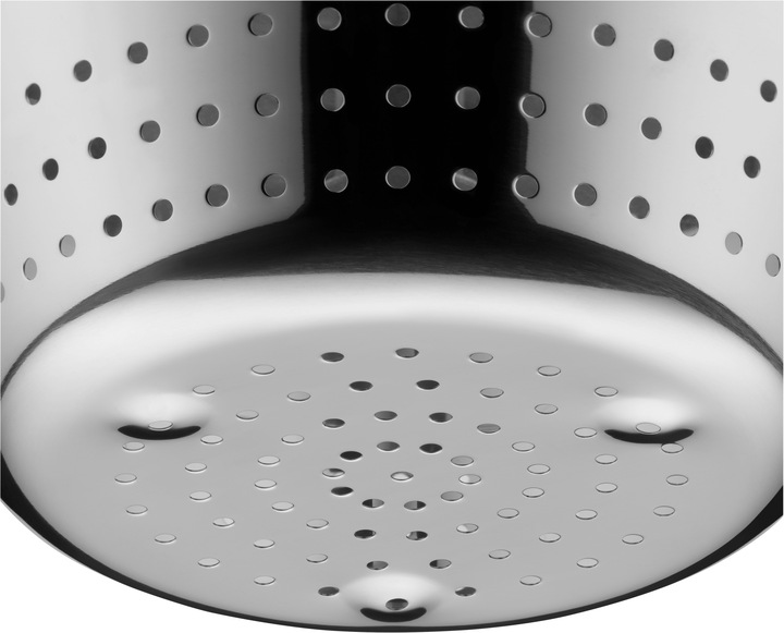 Produktbild WMF Sieb Edelstahl Seiher mit grossen Löchern Nudelsieb Küchensieb 24cm Gourmet (24 cm)