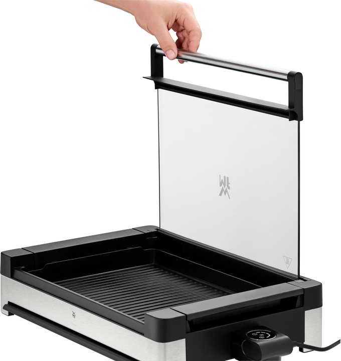Image du produit WMF Gril de table Lono avec couvercle en verre