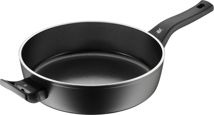 Schmorpfanne (28 cm, Bräter + Schmortopf, Aluminiumguss)