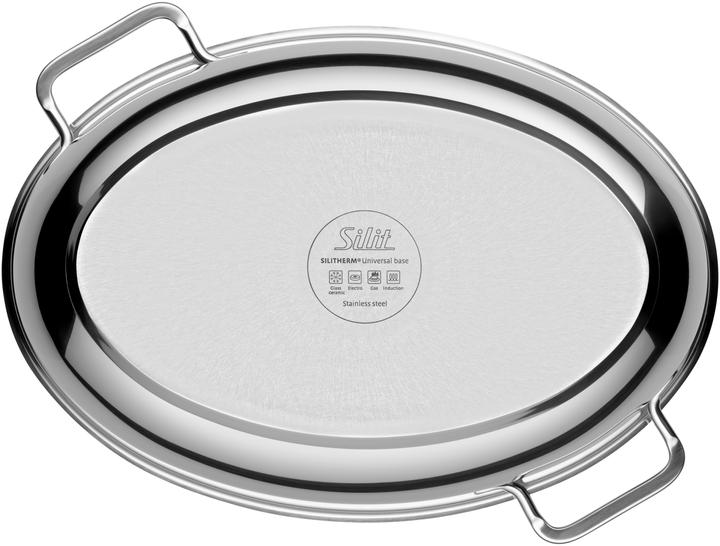 Immagine prodotto Silit Multi-roaster w.D.38x26cm in acciaio inossidabile (Pirofila + casseruola, Acciaio inossidabile)
