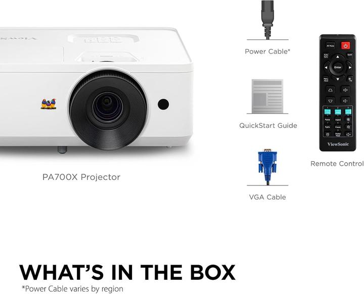 Actual product image Viewsonic Projector PA700X (XGA, 4500 lm, 1.94 - 2.16:1)