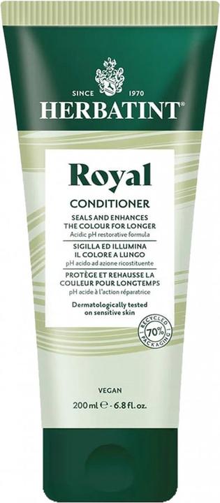 Image du produit Herbatint Royal Conditioner Gelatine Reale Conditioner 200ml pour cheveux colorés avec Bio-Aloe Vera - 9 (200 ml)
