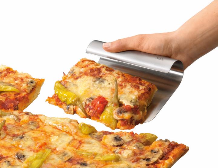 Produktbild Silit Gemüseschaufel Küchenhilfe Teigschaber 11x15cm Cut'n Serve Edelstahl matt