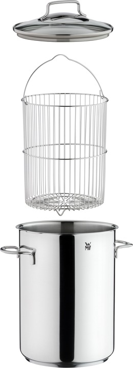 Image du produit WMF Cuiseur à asperges (16 cm, Casserole, Acier inoxydable)