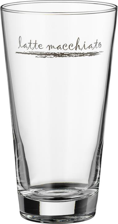 Productafbeelding WMF Latte Macchiato Glazen Set 12st Latte Glazen met Lepel 280ml Clever&More (280 ml, 12 x)