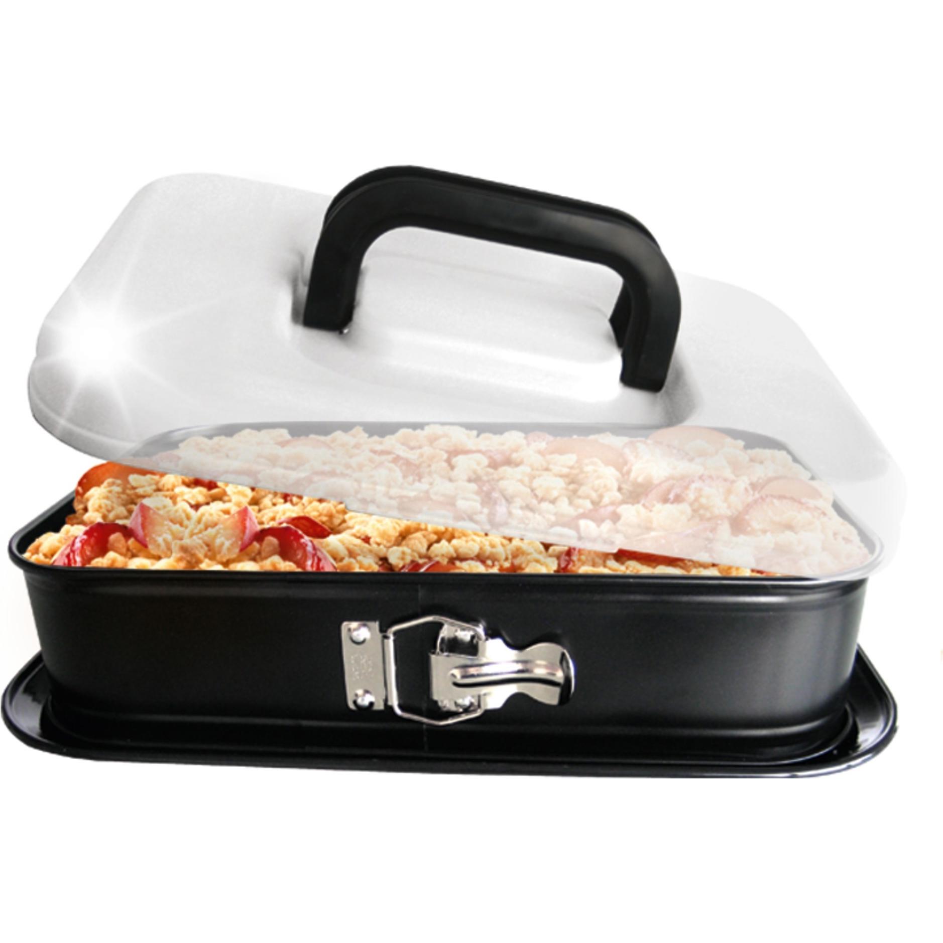Thumbnail - Kaiser Springform rechteckig 35 x 24 cm Bake & Take, Backform, Schwarz