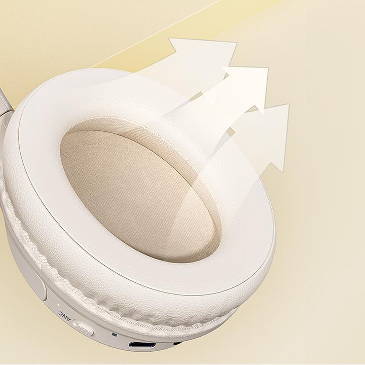 Actual product image Wekome Bluetooth V5.3 ANC wireless on-ear headphones (ANC, 8 h, Wireless)