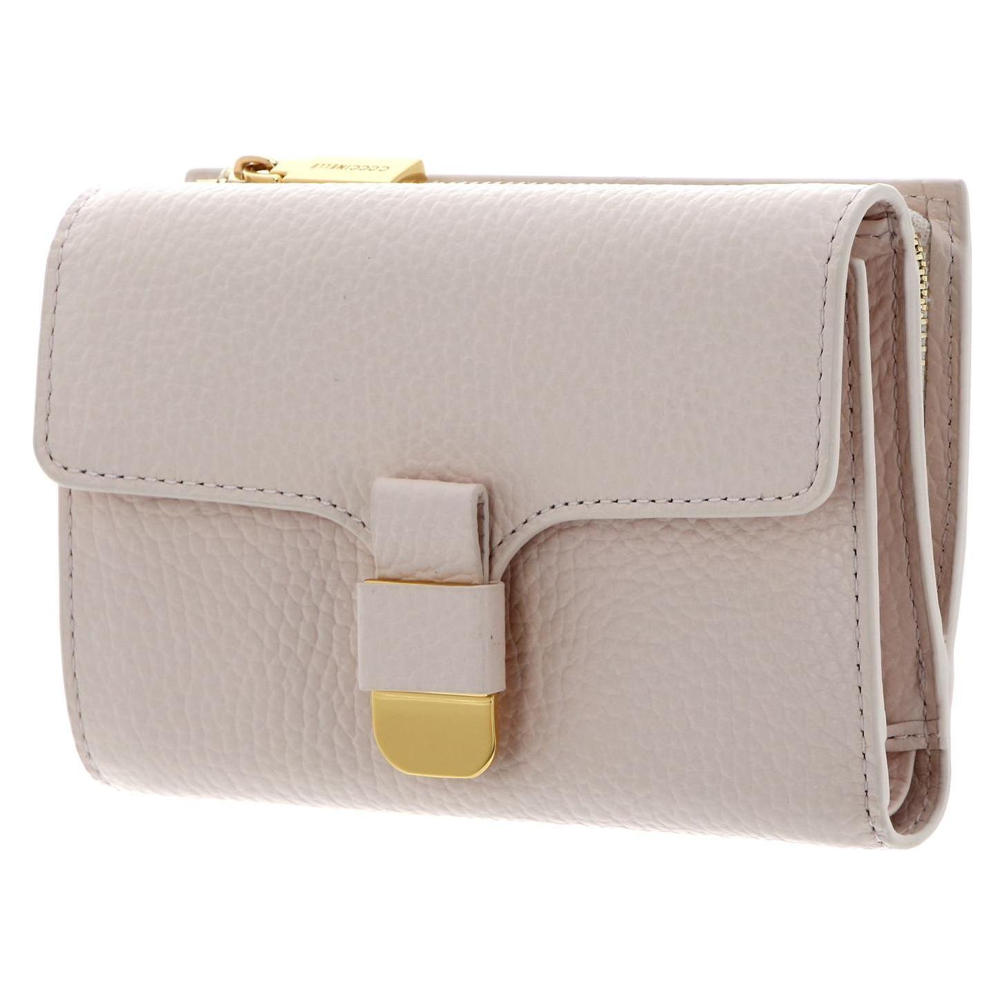 Coccinelle, Damen, Portemonnaie, Neofierenze Soft Wallet Grained Leather, Rosa