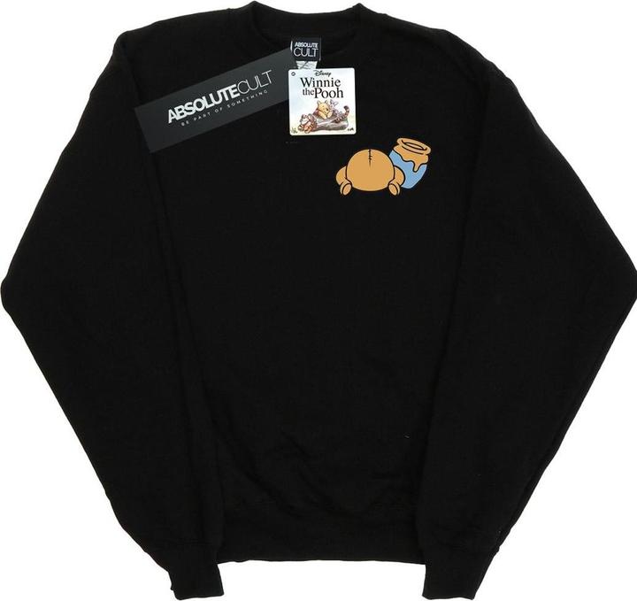Actual product image Disney Mens Winnie The Pooh Backside Breast Print Sweatshirt (5XL)