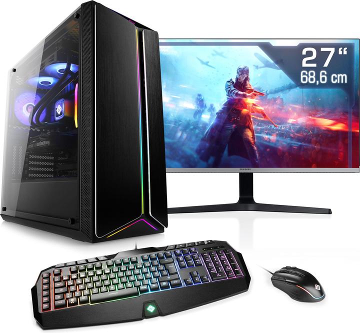 Image du produit CSL Gaming PC M10350 (AMD Ryzen 7 7800X3D, 16 Go, 1000 Go, Radeon RX 7900 XT)