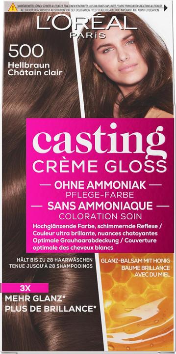 Actual product image L'Oréal Paris Casting Cream Gloss (500 light brown)