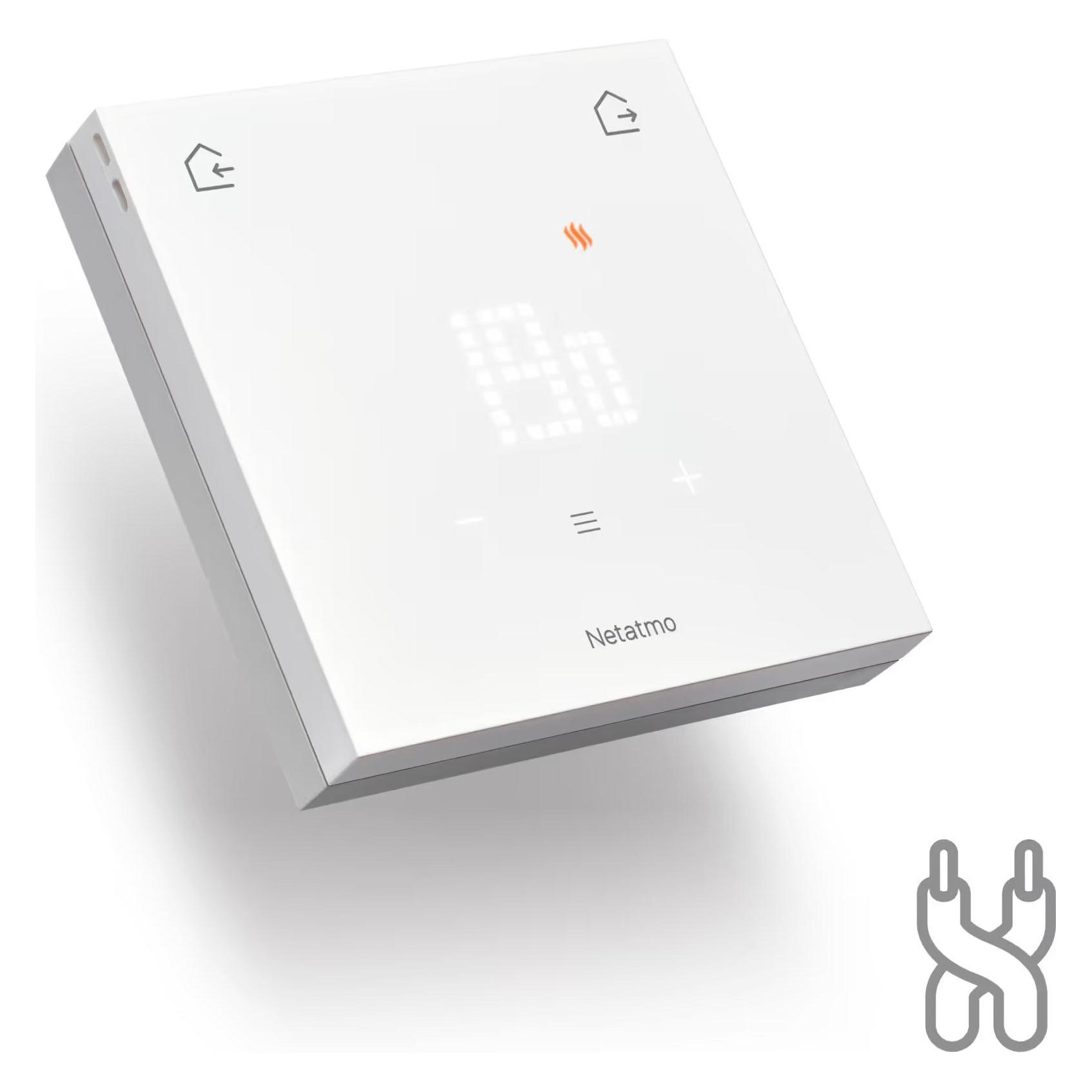 Netatmo Thermostat Kabelgebunden Original, Thermostaat, Wit