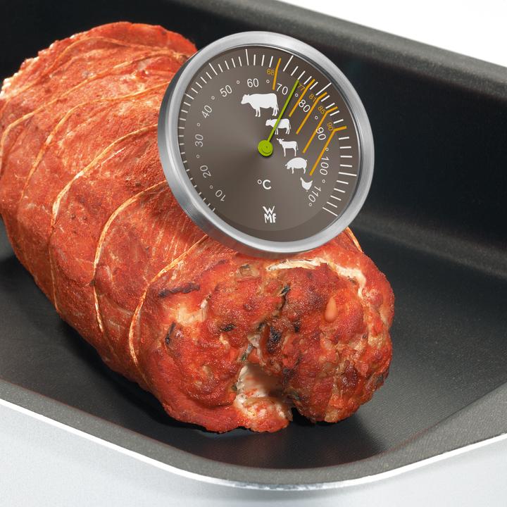 Productafbeelding WMF Braadthermometer Vleesthermometer BBQ Thermometer Vleesschaal van 10- 110°C