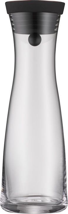 Productafbeelding WMF Waterkaraf 1l Glazen karaf Basic Kanteldeksel CloseUp Sluiting (1 l)