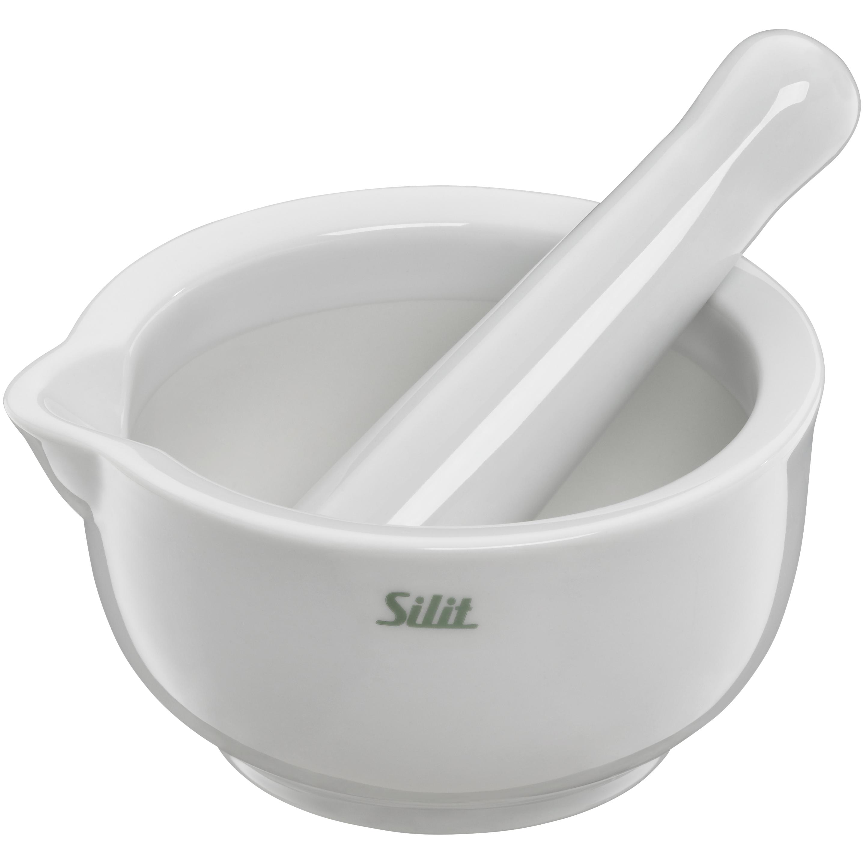 Thumbnail - Silit Mörser mit Stössel 10cm Porzellan spülmaschinengeeignet, Küchengadgets, Weiss