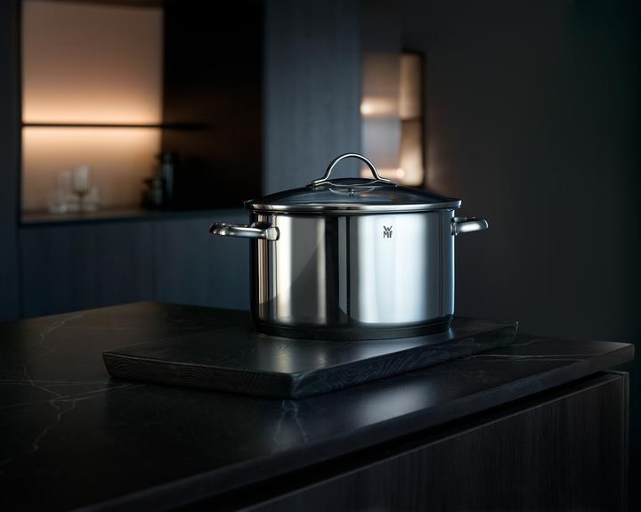 Actual product image WMF Induction saucepan set 4-piece glass lid Provence Plus (24 cm, Pot, Stainless steel)