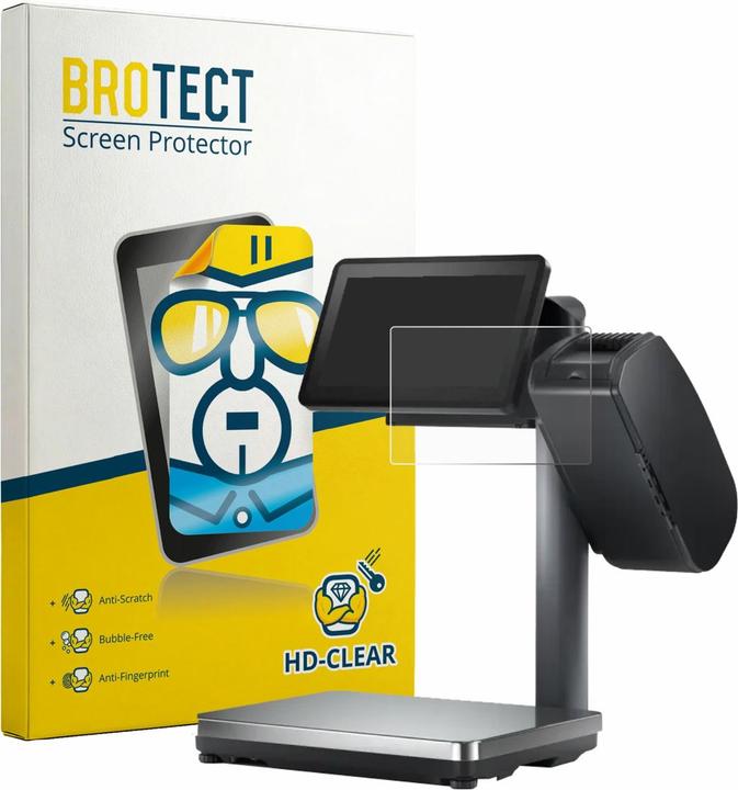 Produktbild BROTECT Schutzfolie für Bizerba Q1 pro 800 12.1" Displayschutz Displayschutzfolie Folie Klar Transparent