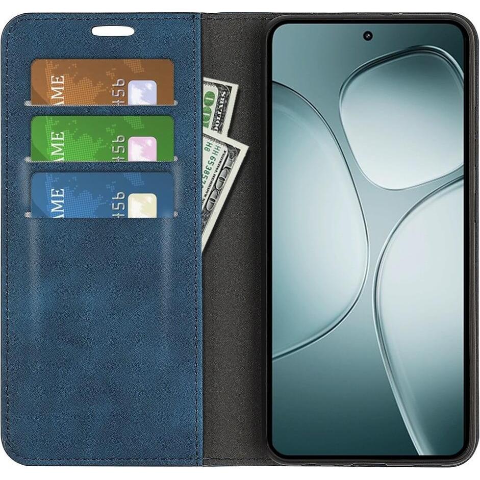 Thumbnail - Cover-Discount Xiaomi 14T - Stand Flip Case Hülle (Xiaomi 14T), Smartphone Hülle, Blau