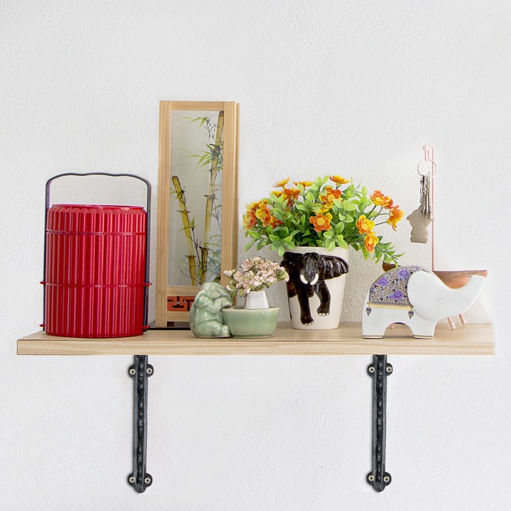Actual product image Relaxdays Shelf angle