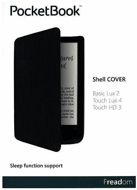 Produktbild PocketBook Shell Cover (Pocketbook Basic 4, Pocketbook Basic Lux 2, Pocketbook Color, Pocketbook Touch HD 3, Pocketbook Touch Lux 4, Pocketbook Touch Lux 5)