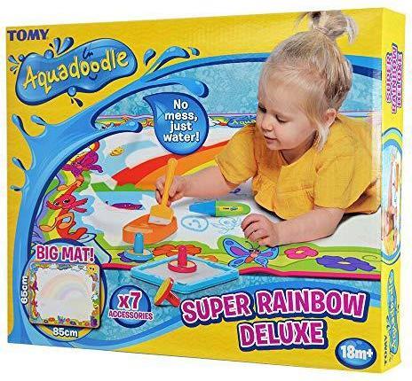 Image du produit Tomy AQUADOODLE drawing mat Super Rainbow Deluxe, E72772