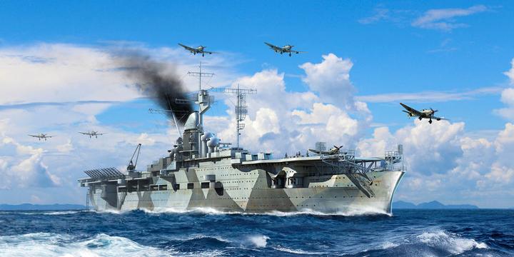 Produktbild Trumpeter German Navy Aircraft Carrier DKM Graf Zeppelin