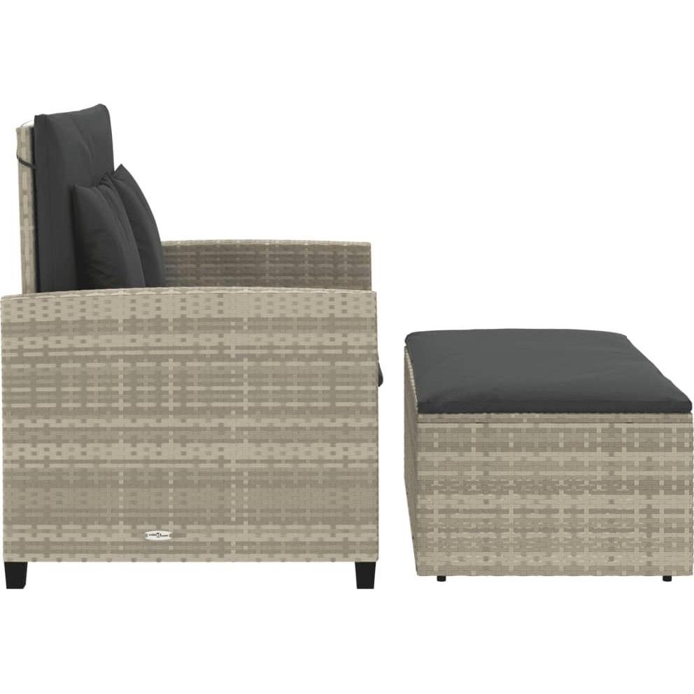 Thumbnail - VidaXL, Gartenlounge, 10-tlg. Garten-Lounge-Set mit Kissen