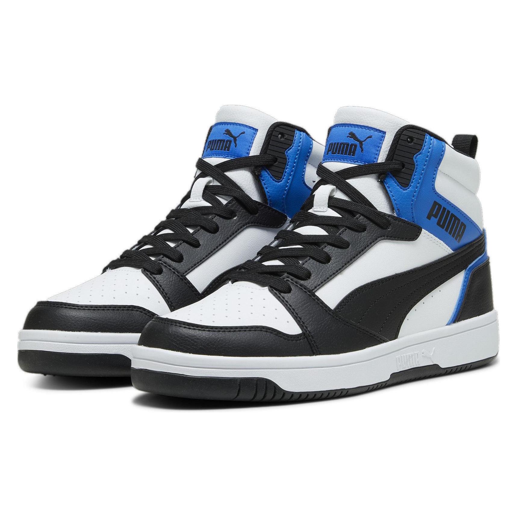 Puma, Unisex, Sneakers, Rebound V6, Zwart, (38.5)