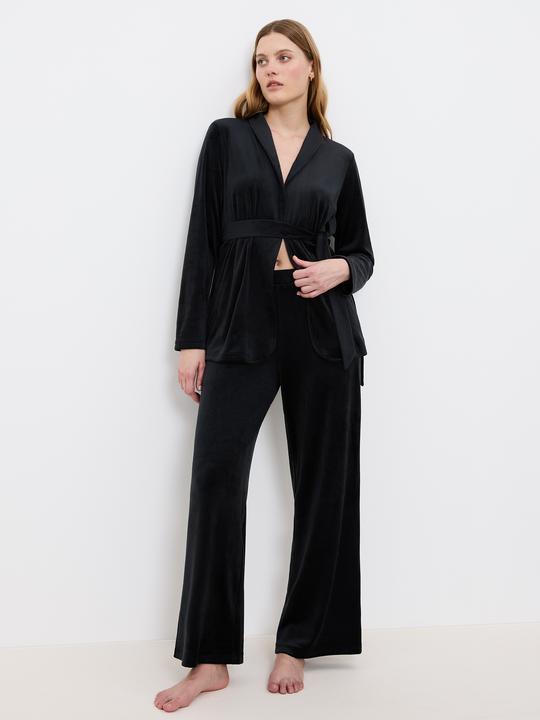 Produktbild Triumph Pyjamashorts Sensual Velour Wide Leg (42)