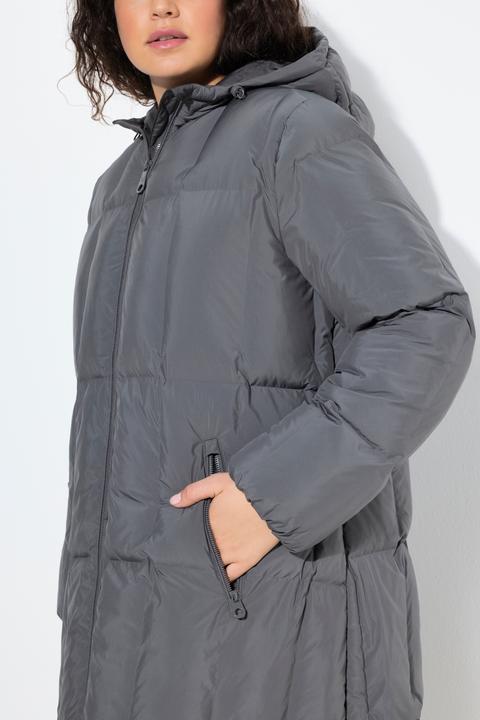 Image du produit Ulla Popken Manteau léger HYPRAR, capuche, déperlant