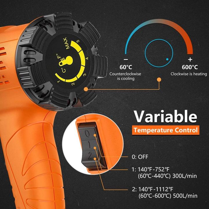 Immagine prodotto Seekone Heissluftpistole