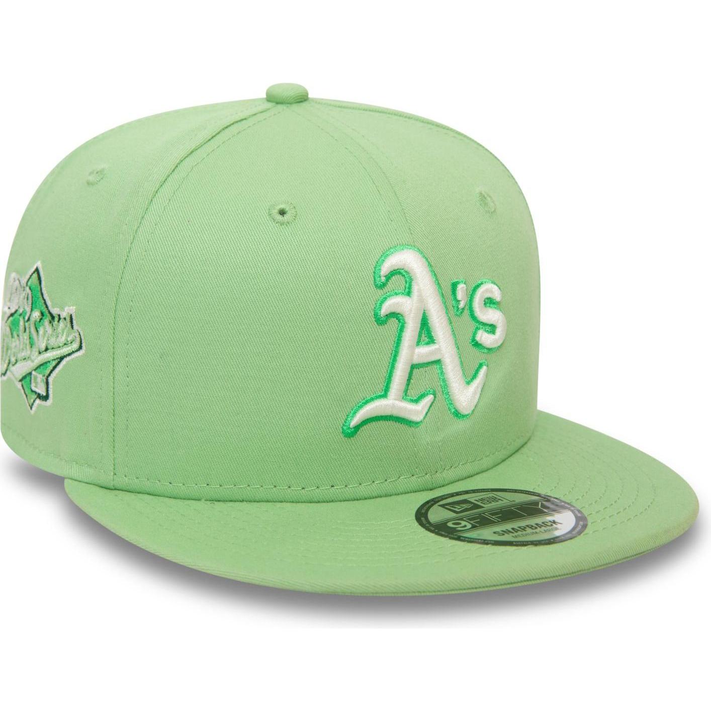 New Era, Herren, Cap, 9Fifty Snapback Cap - Cooperstown Oakland Athletics, Grün, (M)