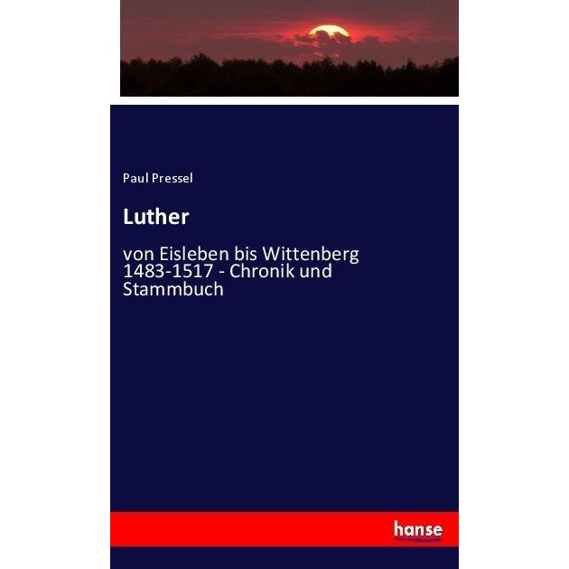 Thumbnail - Luther, Fachbücher von Paul Pressel