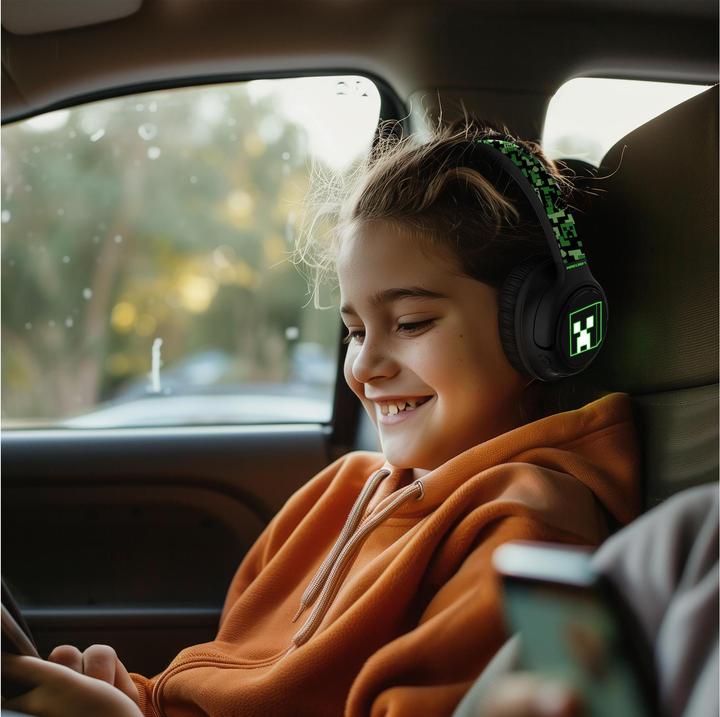 Produktbild OTL Minecraft Wireless headphones with LED Light