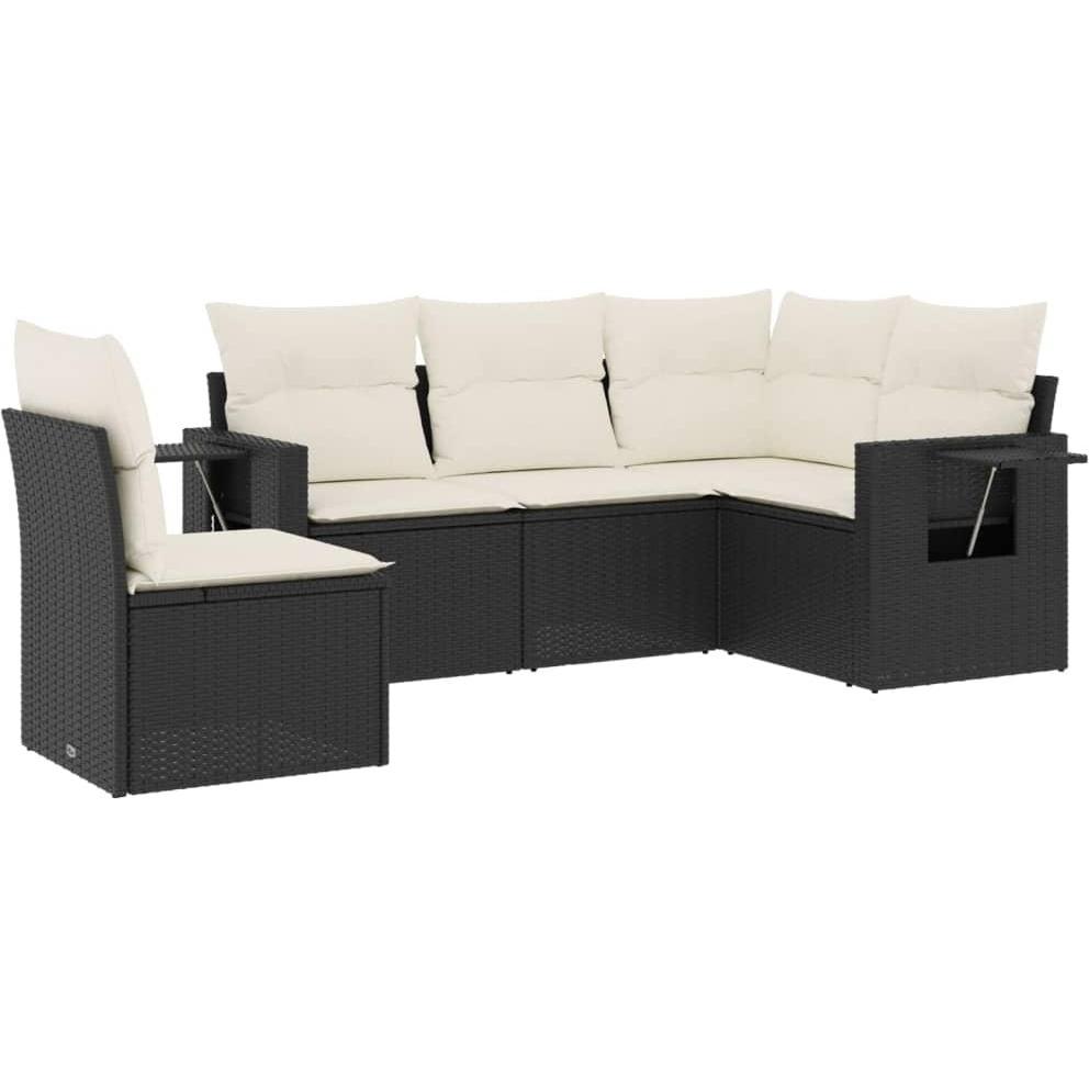 VidaXL, Gartenlounge, 10-tlg. Garten-Lounge-Set mit Kissen