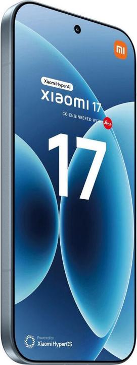 Actual product image Xiaomi 17 12+512GB Ice Blue (512 GB, Blue, Ice Blue, 6.30", 5G)