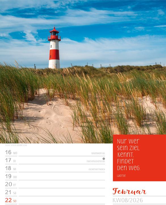 Image du produit Augenblicke der Achtsamkeit - Wochenplaner Kalender 2026 (25 x 33 cm, Couverture rigide, Allemand)
