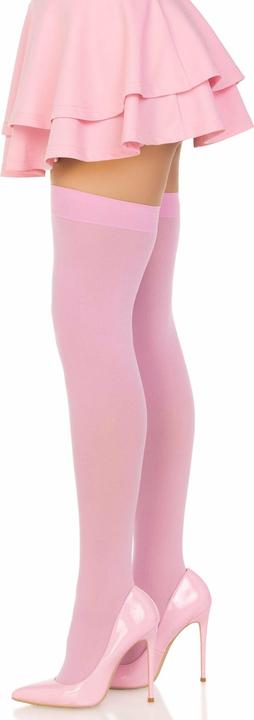 Actual product image Leg Avenue Nylon Top Height Pink (One size)