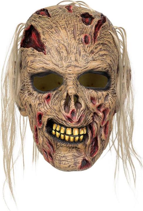 Produktbild Boland Zombie Grumble Latexmaske – Realistische Horrormaske für Halloween-Nacht