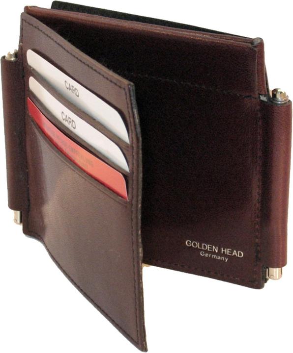 Actual product image Golden Head Colorado RFID clip billfold