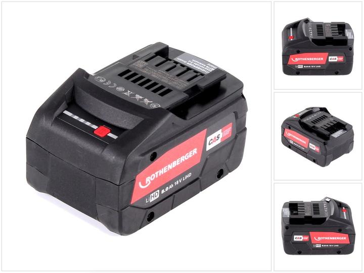 Produktbild Rothenberger RO BP18/8 Li-HD Akku - 18 V / 8,0 Ah ( 1000002549 ) (18 V)