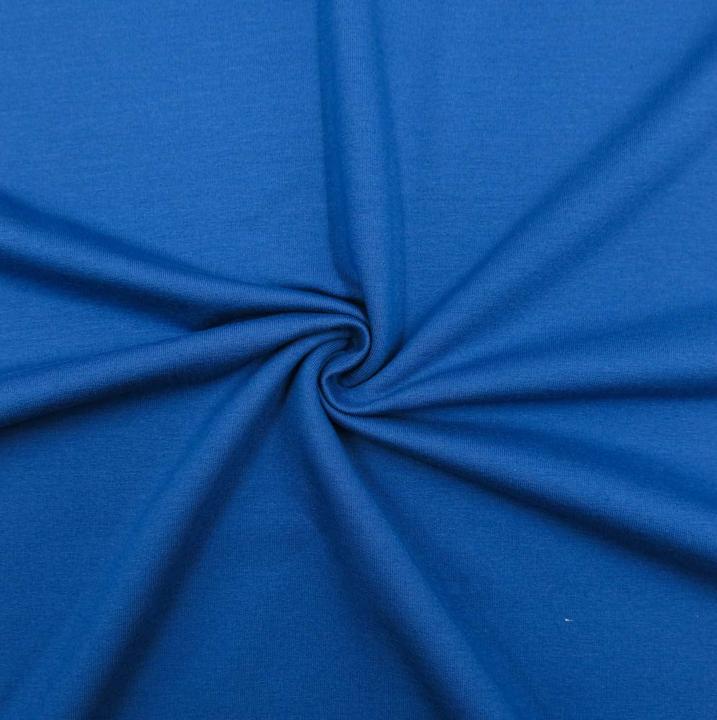 Produktbild Stoffrestposten French Terry Stoff - Dunkelblau - Mindestverkaufsmenge: 1 Meter