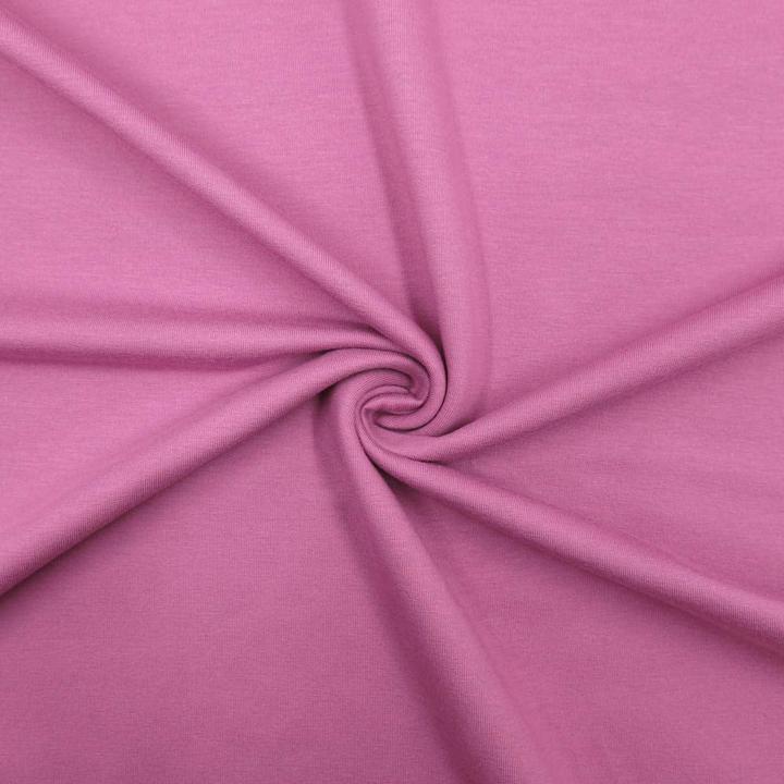 Produktbild Stoffrestposten French Terry Stoff - Mauve - Mindestverkaufsmenge: 1 Meter