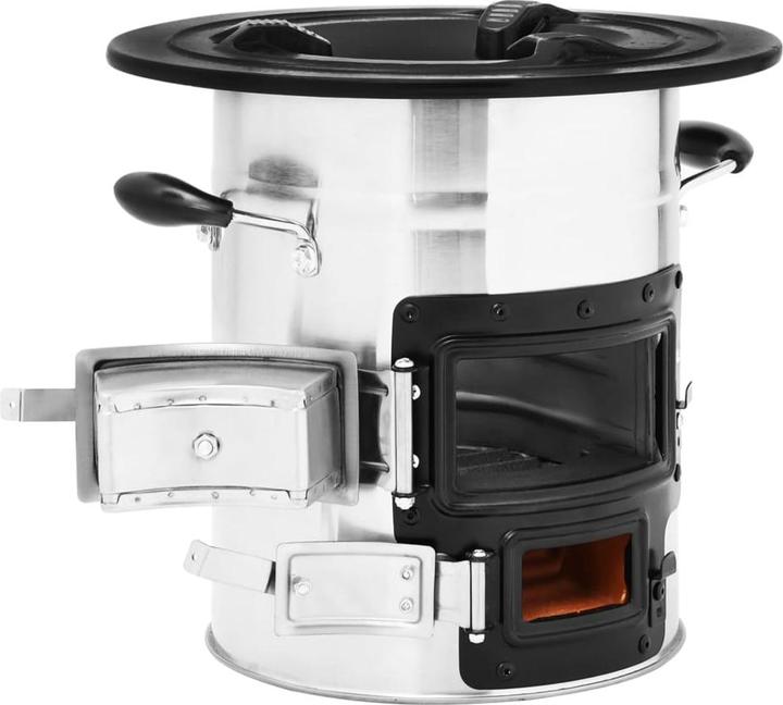 Produktbild vidaXL Camping-Ofen