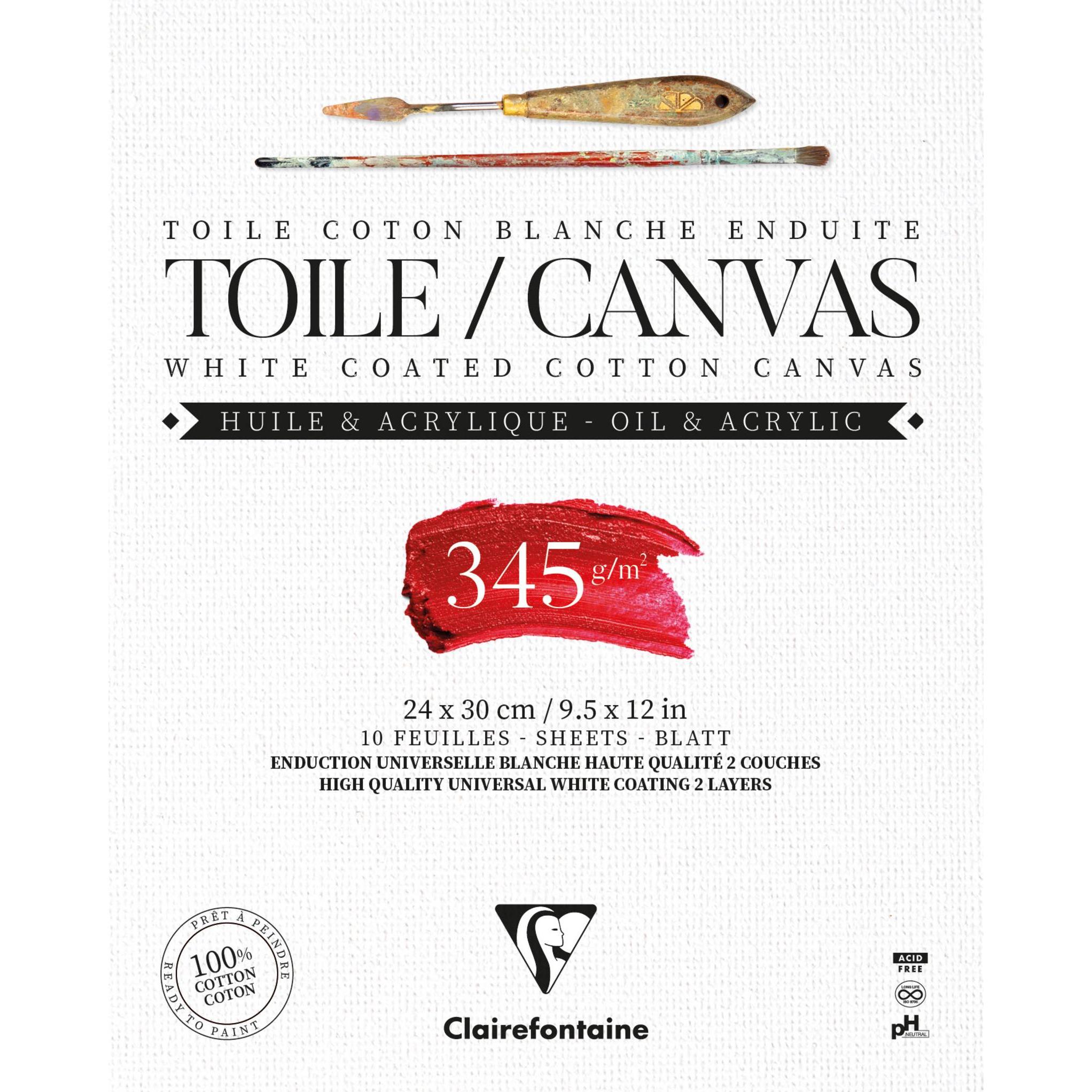Clairefontaine, Bastelpapier, Leinwand Baumwolle Fleur (345 g/m², 1 x)