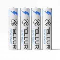 Tellur Flexi Power battery, Super Alkaline, AAA LR03, 1.5V, 4 pcs/set (4 Pcs., AAA)