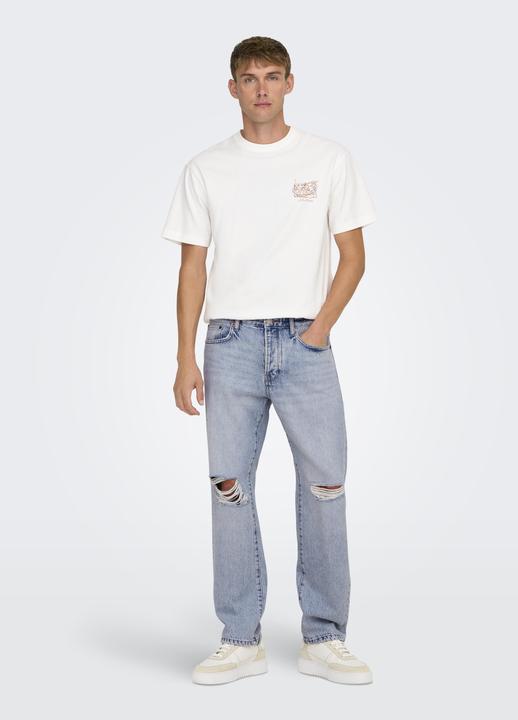 Image du produit Only & Sons ONSEDGE Taille moyenne Coupe droite Jeans Coupe normale jeans (W28/L30)