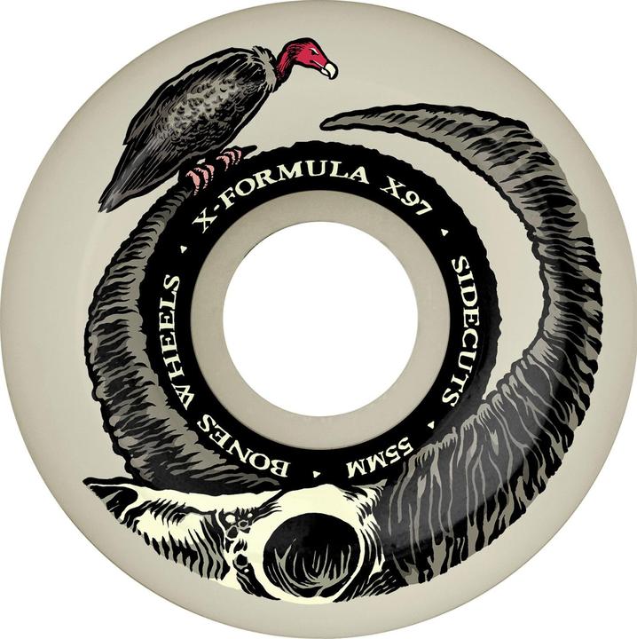 Image du produit Bones Wheels 97A XF Floor Horns V5 Sidecut (55 mm)