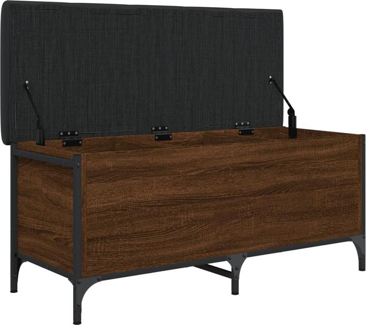 Produktbild VidaXL Sitzbank mit Stauraum Braun Eiche 102x42x45 cm (42 cm)